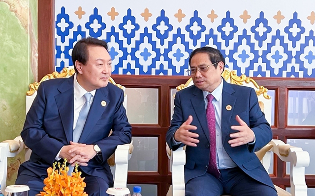 Tổng thống Hàn Quốc: Sẵn sàng hợp tác với Việt Nam về chuyển đổi số, an ninh mạng, công nghệ sinh học