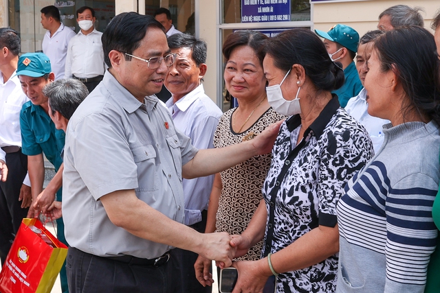 Thủ tướng Phạm Minh Chính: 'Với tinh thần đại đoàn kết, mọi khó khăn đều có thể hóa giải' - Ảnh 1.