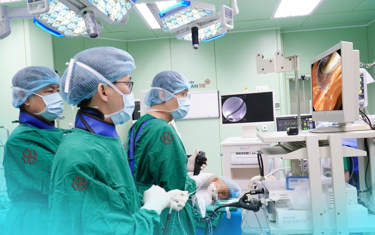 Bệnh viện Đa khoa tỉnh Thanh Hóa làm chủ kỹ thuật nội soi mật tụy ngược dòng can thiệp (ERCP)- Ảnh 3.