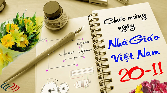 Những mẫu thiệp chúc mừng ngày Nhà giáo Việt Nam 20/11 online đẹp nhất - Ảnh 11.