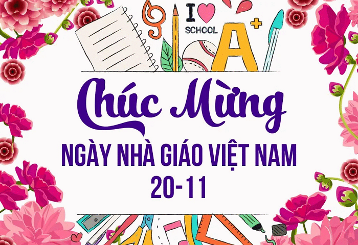 Những mẫu thiệp chúc mừng ngày Nhà giáo Việt Nam 20/11 online đẹp nhất - Ảnh 10.