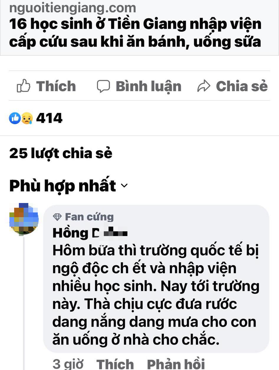 Thêm một vụ nghi ngộ độc thực phẩm tại trường học: Buồn và lo! - Ảnh 2.