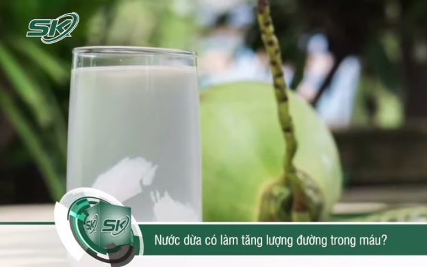 Nước dừa có làm tăng đường huyết?