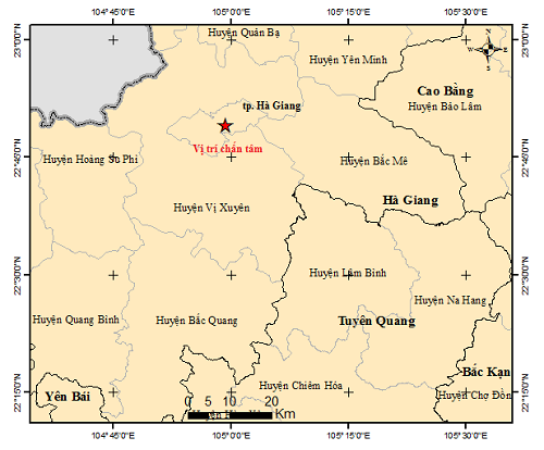 Động đất 3 độ Richter ở Hà Giang - Ảnh 2.