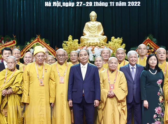 Phát huy truyền thống yêu nước, đồng hành cùng dân tộc của Phật giáo - Ảnh 18.