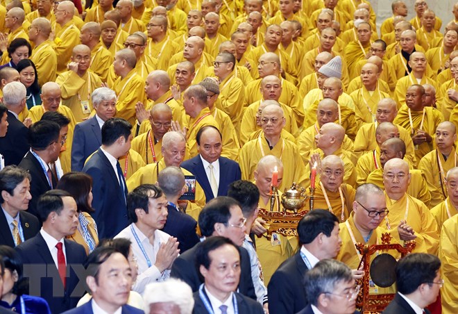 Phát huy truyền thống yêu nước, đồng hành cùng dân tộc của Phật giáo - Ảnh 12.