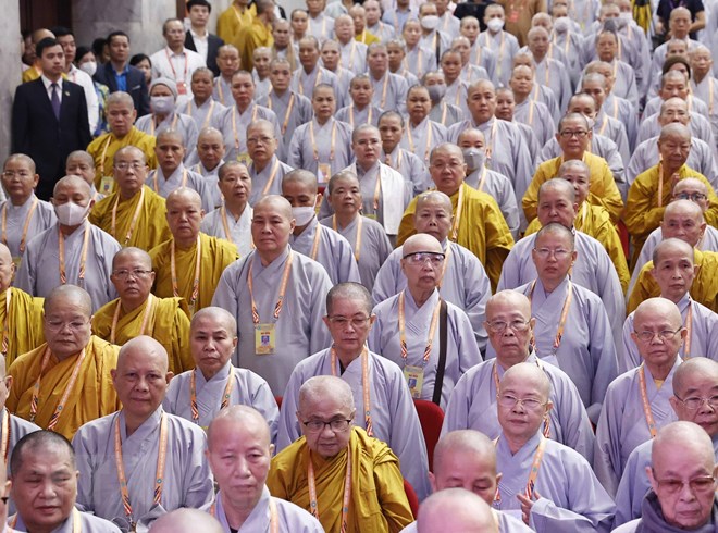Phát huy truyền thống yêu nước, đồng hành cùng dân tộc của Phật giáo - Ảnh 10.