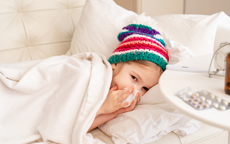 Giải pháp hay cho bé khi sổ mũi, cảm cúm, đau họng