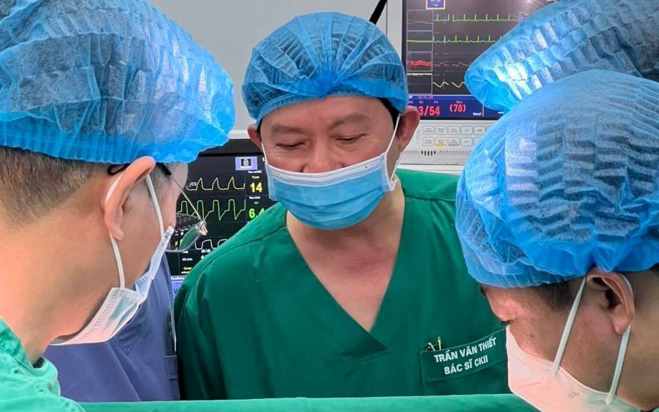 BV Ung bướu Thanh Hóa thực hiện thành công kỹ thuật cắt gan