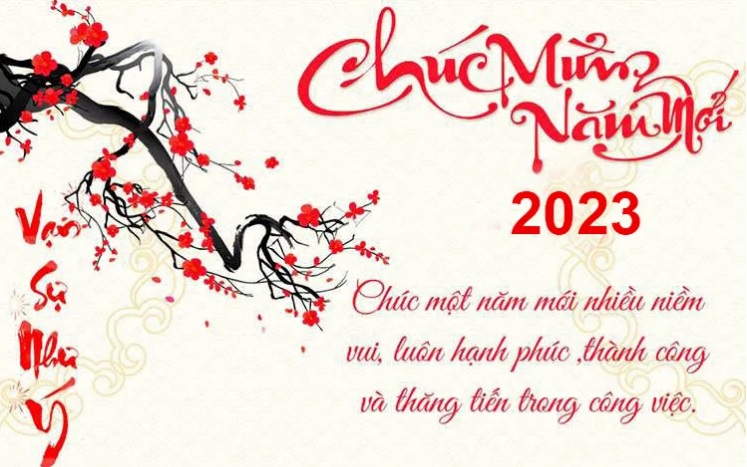 Những lời chúc năm mới 2023 hay và ý nghĩa nhất