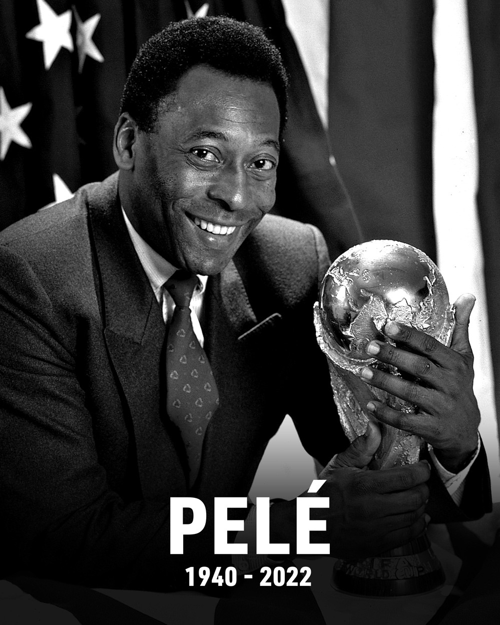 Hình ảnh người dân Brazil nghẹn ngào tưởng nhớ 'Vua bóng đá' Pele