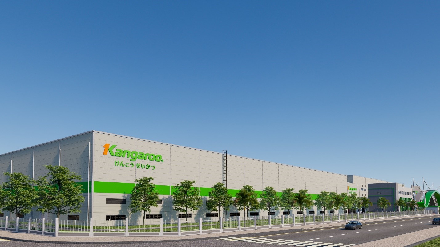 Kangaroo đầu tư xây dựng nhà máy sản xuất thứ 4 tại Việt Nam