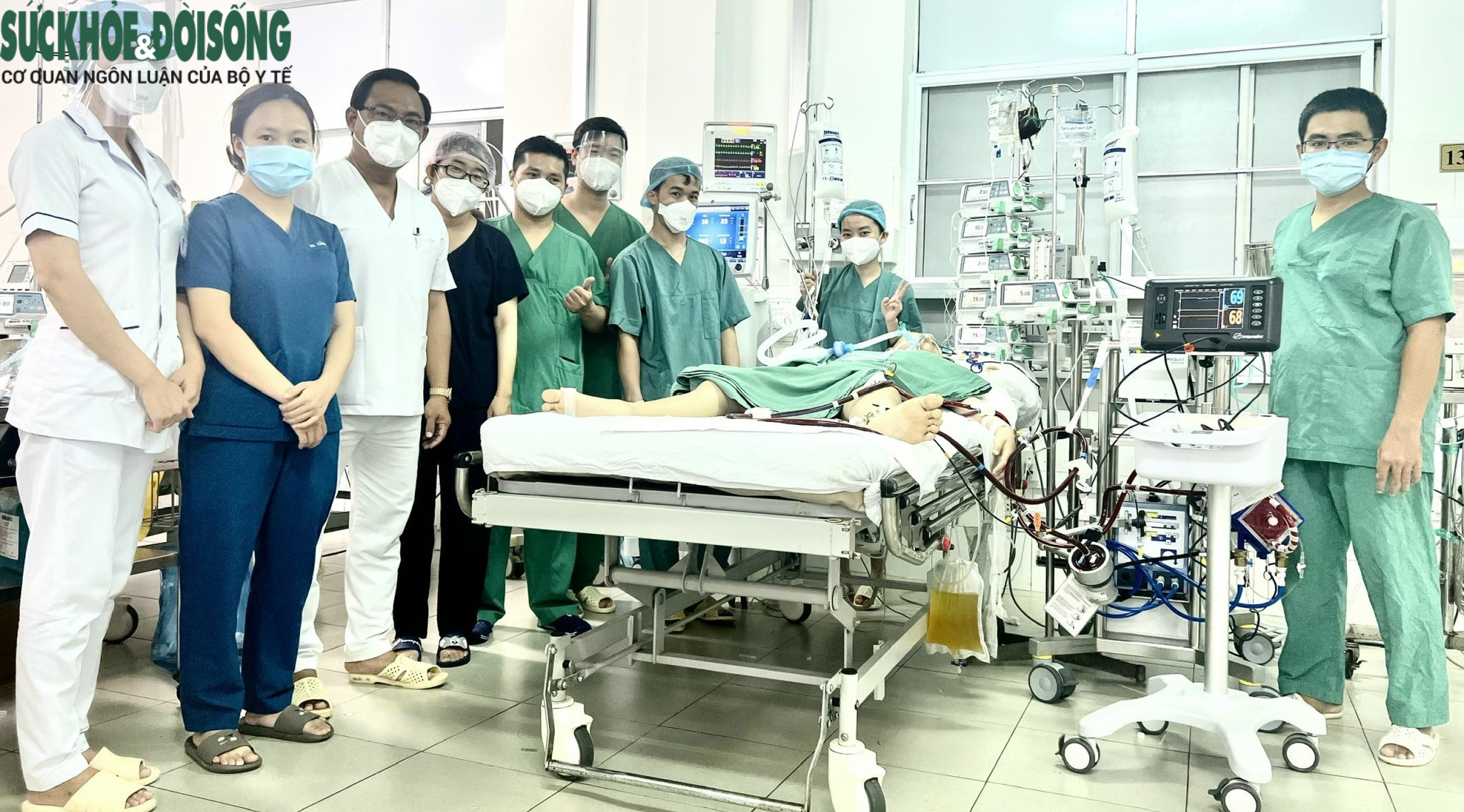 Kỹ thuật ECMO cứu sống bệnh nhân viêm cơ tim - Ảnh 3.