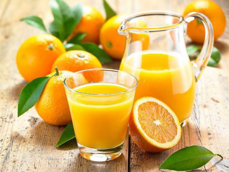 Uống bao nhiều nước cam mỗi ngày là đủ