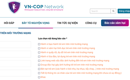 Người dân có thể báo cáo xâm hại trẻ em trên mạng qua website vn-cop.vn - Ảnh 3.