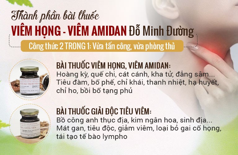 Thuốc điều trị viêm amidan mãn tính: Giải pháp hiệu quả và an toàn