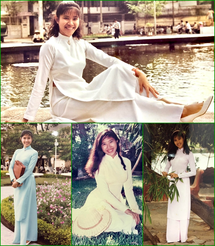 Quỳnh Hoa trong bộ áo dài thập niên 90 là biểu tượng của vẻ đẹp truyền thống Việt Nam. Bức ảnh này sẽ giúp bạn khám phá lại sự thanh lịch và tinh tế của trang phục truyền thống này.