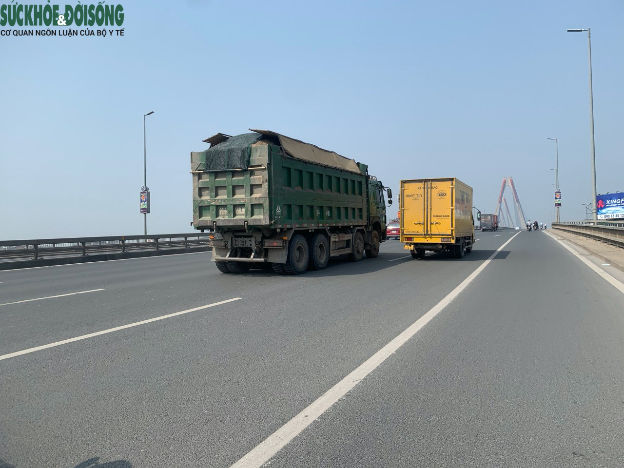 ‘Né’ trạm cân cầu Thăng Long, xe quá tải ‘trẩy hội’ trên cầu Nhật Tân - Ảnh 10.