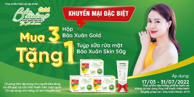 Hot! Khuyến mại Tri ân phụ nữ Việt: "Khỏe bên trong - Đẹp bên ngoài" - Ảnh 1. Hot! Khuyến mại Tri ân phụ nữ Việt: "Khỏe bên trong - Đẹp bên ngoài" - Ảnh 1.