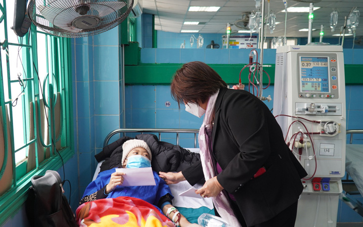 Hội bảo trợ bệnh nhân nghèo Quảng Bình giúp đỡ được nhiều bệnh nhân nghèo, bệnh nhân COVID