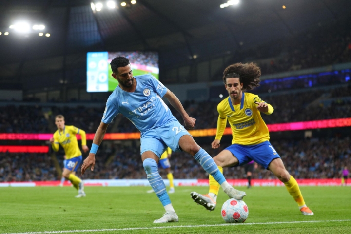 Thắng đậm Brighton, Man City lại lên ngôi đầu bảng Ngoại Hạng Anh - Ảnh 1. Thắng đậm Brighton, Man City lại lên ngôi đầu bảng Ngoại Hạng Anh - Ảnh 1.