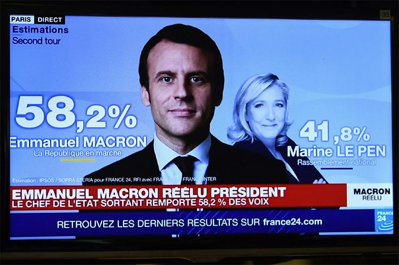 Tổng thống Pháp Emmanuel Macron tái đắc cử nhiệm kỳ 2 - Ảnh 1.