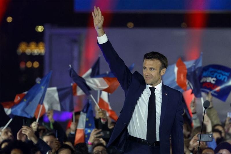 Tổng thống Pháp Emmanuel Macron tái đắc cử nhiệm kỳ 2 - Ảnh 3.