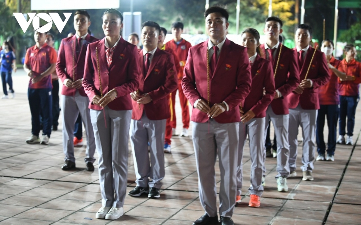 Đoàn Thể thao Việt Nam xuất quân tham dự SEA Games 31 - Ảnh 4.