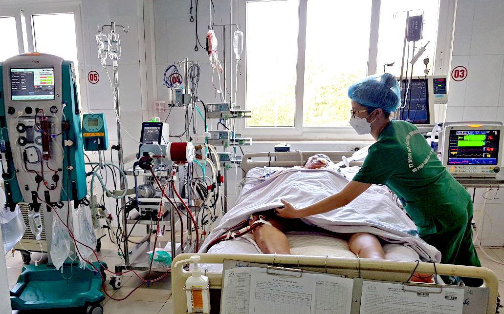 Bệnh viện HNĐK Nghệ An cứu sống bệnh nhân hậu COVID-19 bằng kỹ thuật ECMO