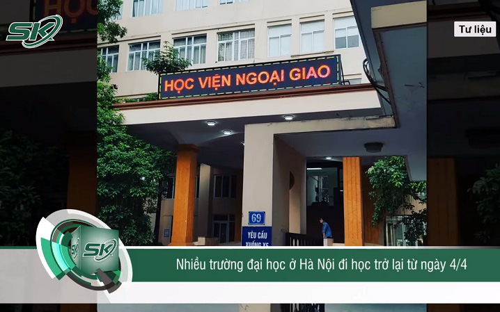 Nhiều trường đại học tại Hà Nội cho sinh viên đi học trở lại từ hôm nay