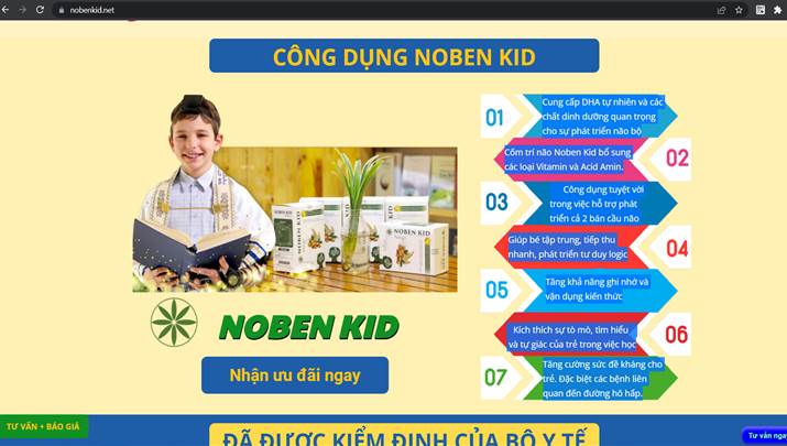 Cốm Noben Kid: Nhân viên tư vấn “lươn lẹo”, “nổ” công dụng như thần dược để “loè” người mua - Ảnh 7.