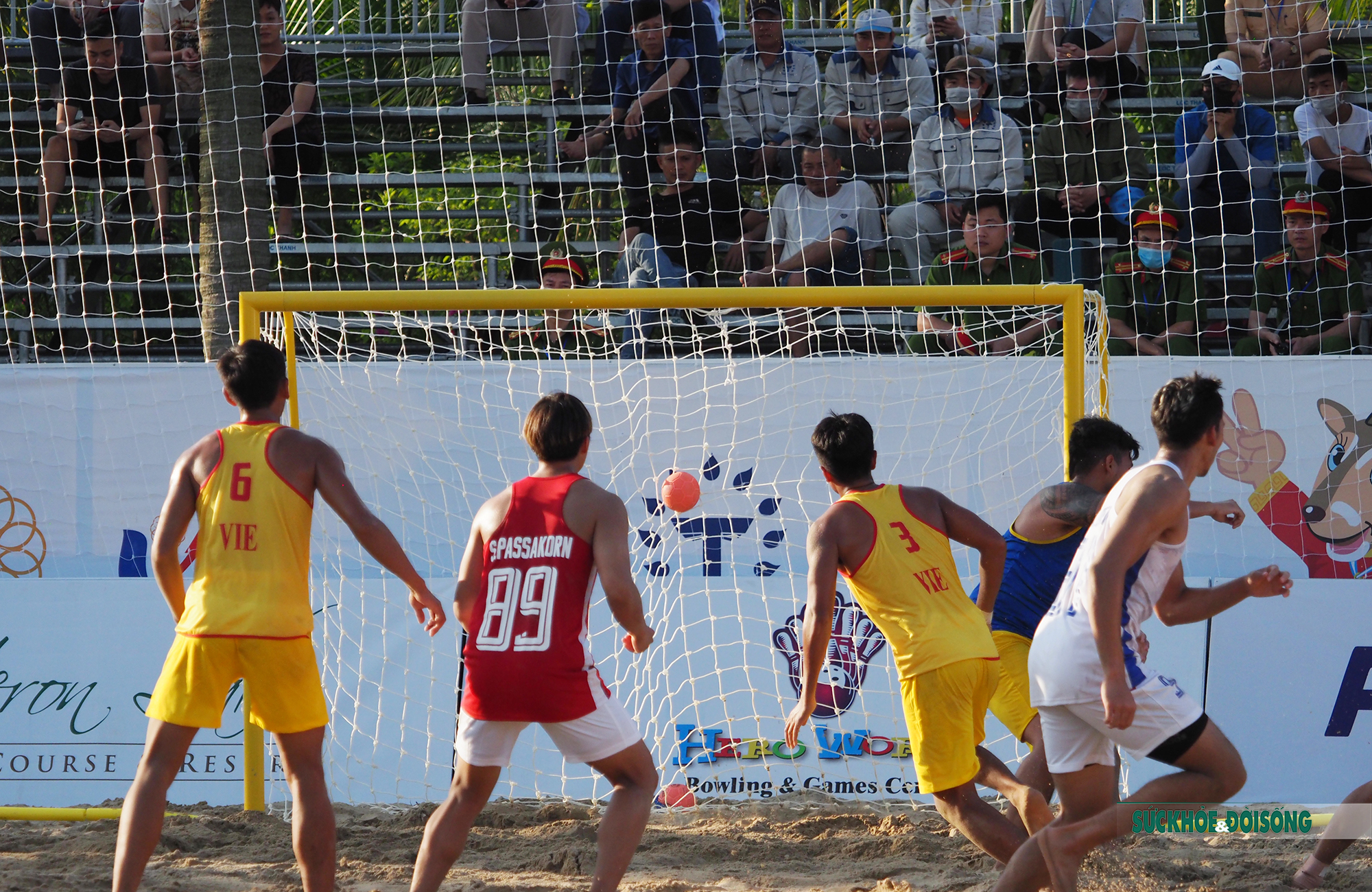 Đội tuyển bóng ném bãi biển nam Việt Nam bảo vệ thành công Huy chương Vàng tại kỳ SEA Games 31 - Ảnh 13.