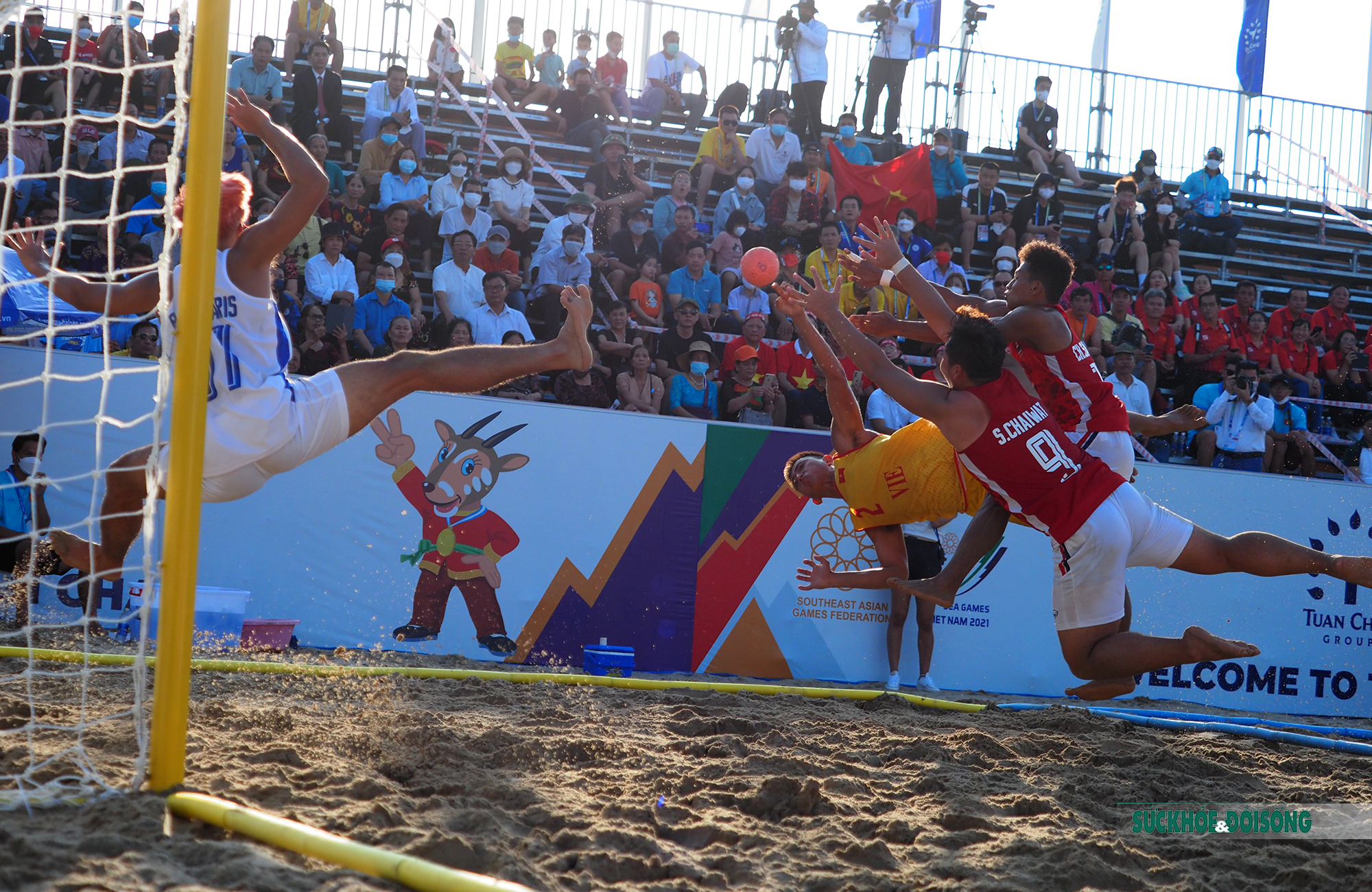 Đội tuyển bóng ném bãi biển nam Việt Nam bảo vệ thành công Huy chương Vàng tại kỳ SEA Games 31 - Ảnh 15.