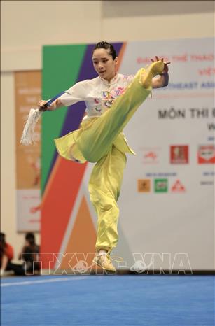 Wushu Việt Nam xuất sắc giành 5 huy chương trong ngày thi đấu đầu tiên - Ảnh 5.