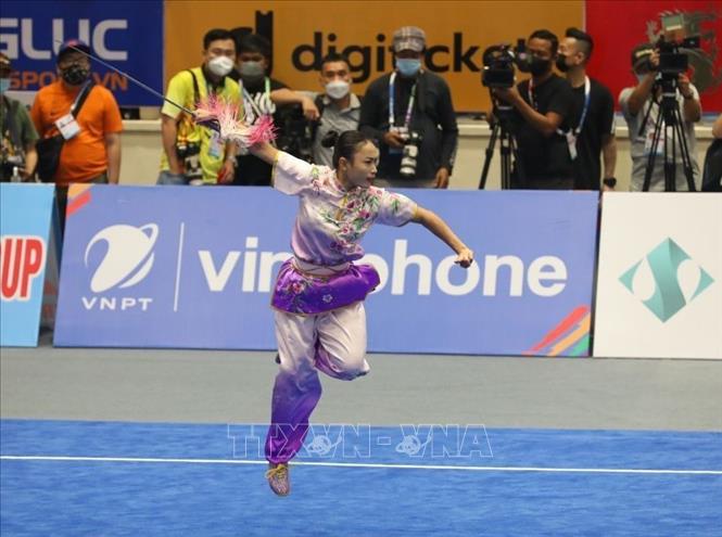 Wushu Việt Nam xuất sắc giành 5 huy chương trong ngày thi đấu đầu tiên - Ảnh 2.
