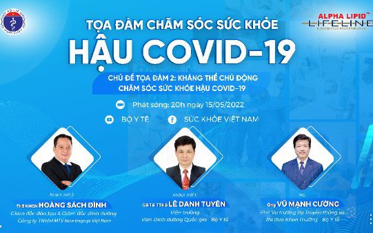 Chuyên gia y tế chỉ cách tăng kháng thể chủ động chăm sóc sức khỏe hậu COVID-19