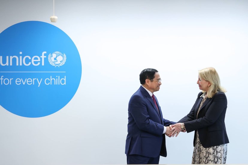 Thủ tướng gặp lãnh đạo UNDP và UNICEF - Ảnh 9.