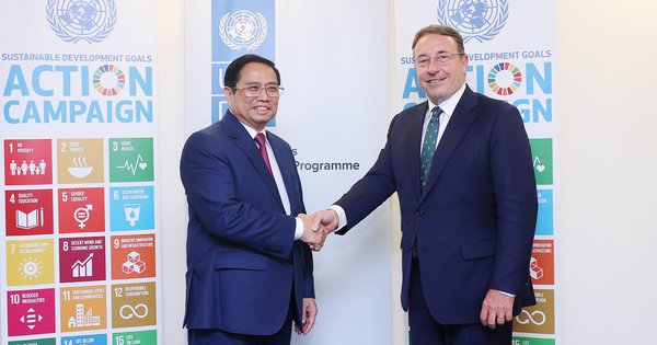 Thủ tướng gặp lãnh đạo UNDP và UNICEF