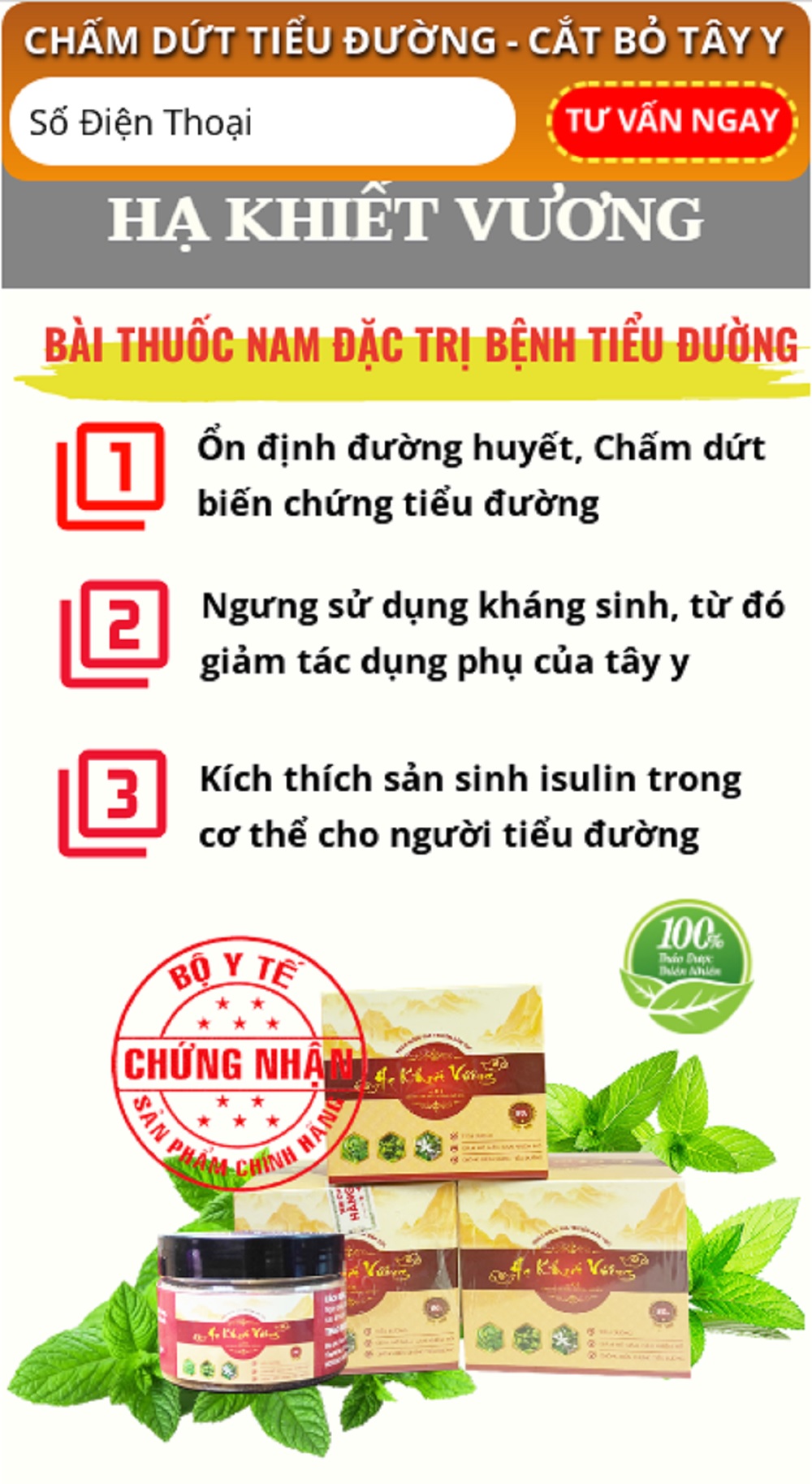 Tại  website http://www.tinhhoayhoc1.xyz/, Hạ Khiết Vương còn được giới thiệu là bài thuốc nam đặc trị tiểu đường