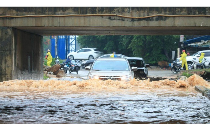 Khu vực nào bị ngập ở nội thành Hà Nội?