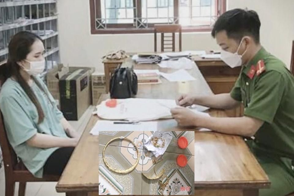 Khởi tố nữ 9X "khoắng" 3,2 cây vàng ở Hà Tĩnh - Ảnh 1.