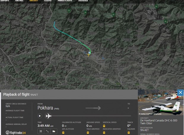 Nepal: Một máy bay bỗng dưng mất tích do thời tiết xấu - Ảnh 1.