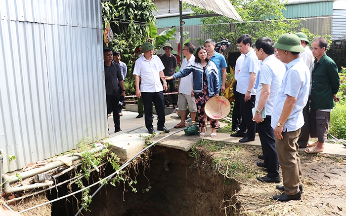 Hiện tượng sụt lún tại Nghệ An: Sẽ điều tra các doanh nghiệp nếu có dấu hiệu vi phạm