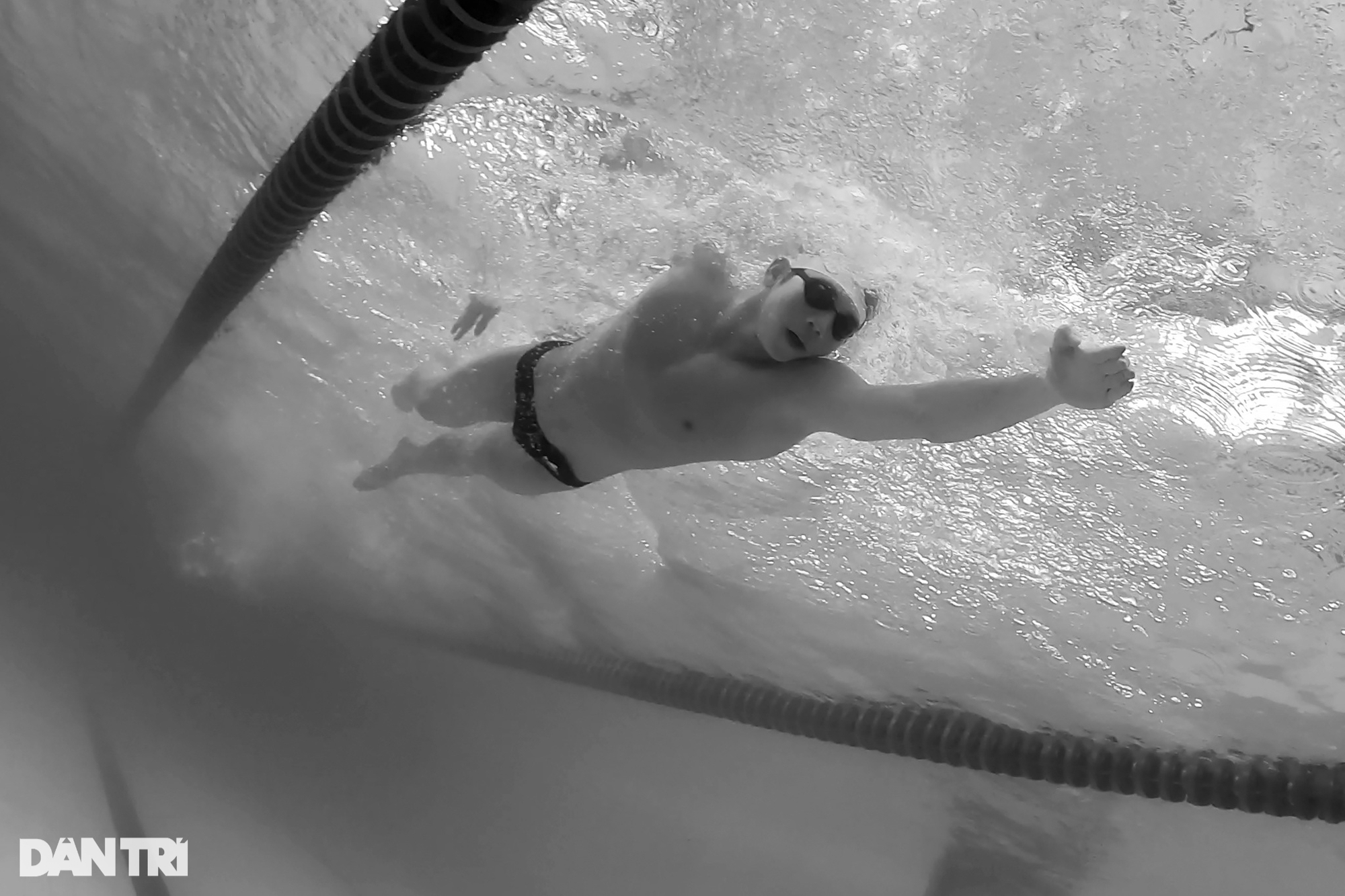 Lặn bể bơi ngắm 'kình ngư' em trai Ánh Viên tập luyện cho SEA Games 31 - Ảnh 3.