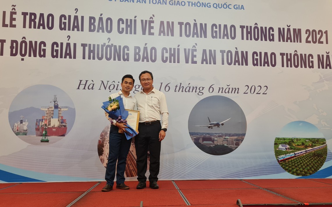 Báo Sức khỏe & Đời sống đạt giải Ba giải thưởng báo chí viết về an toàn giao thông