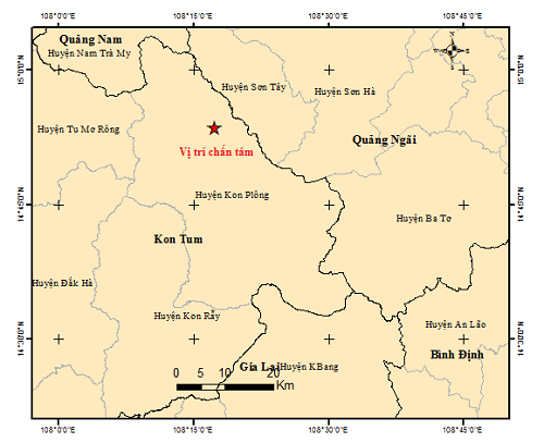 Kon Tum lại động đất liên tiếp - Ảnh 2.