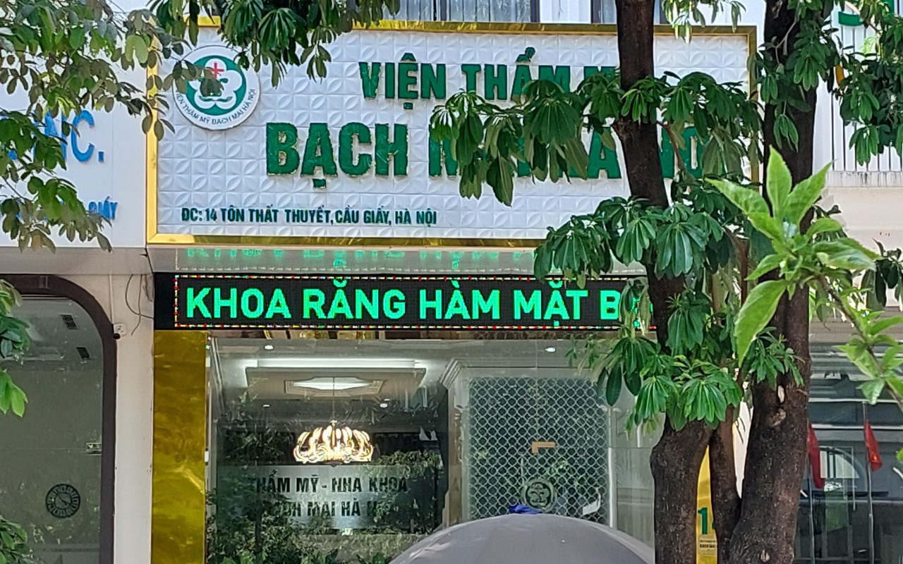 Mạo danh Bệnh viện Trung ương,  viện thẩm mỹ ngang nhiên hoạt động ở Hà Nội