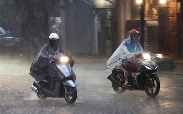 Hầu hết các khu vực tiếp tục có mưa dông, rủi ro thiên tai cấp 1