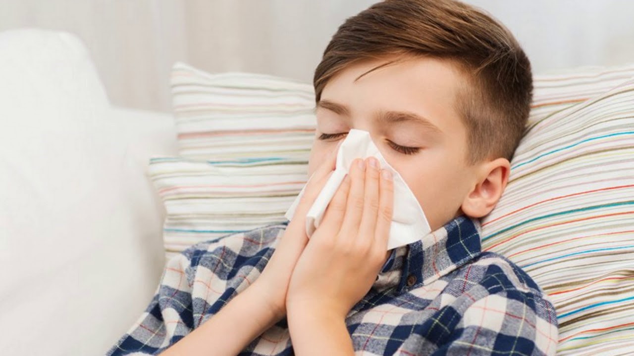 Trẻ em mắc bệnh cúm