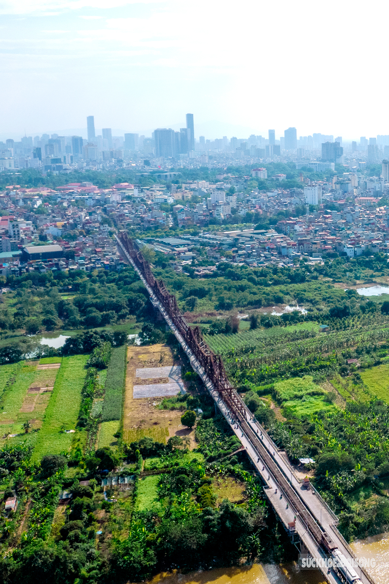 Ngắm cầu Long Biên - “Chứng nhân lịch sử” từ trên cao trước khi được cải tạo - Ảnh 16.